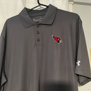 Under armour Arizona Cardinals bud light golf polo